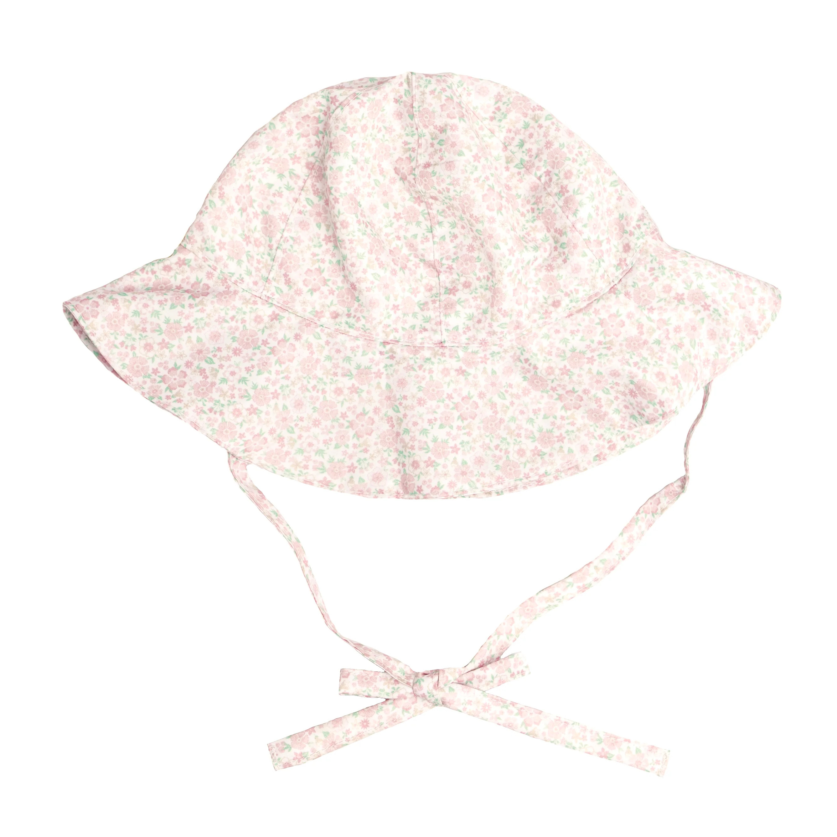 baby antique floral sun hat | Minnow
