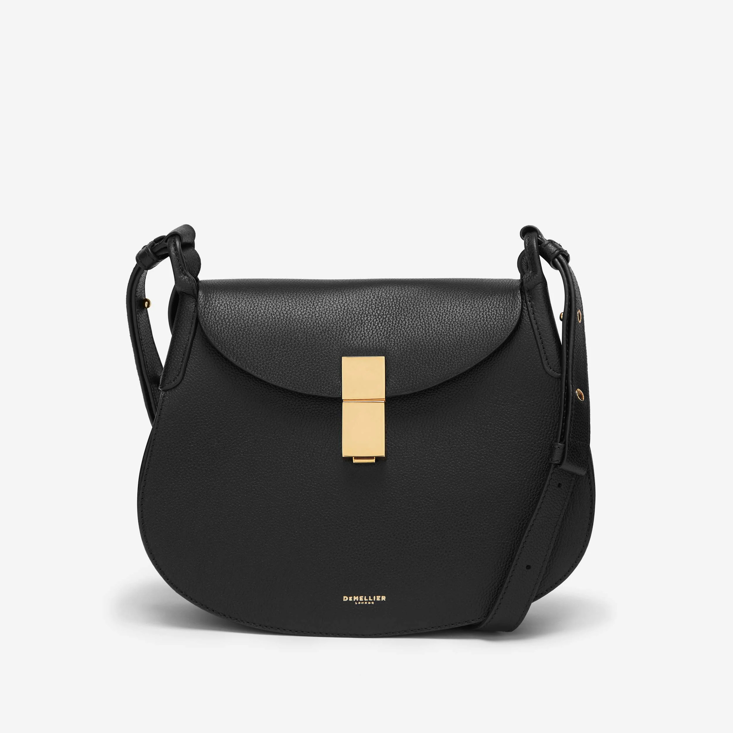 The Lausanne | Black Small Grain | DeMellier | DeMellier