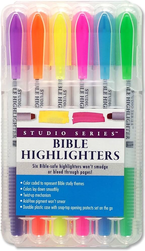 Bible Highlighters (set of 6) | Amazon (US)