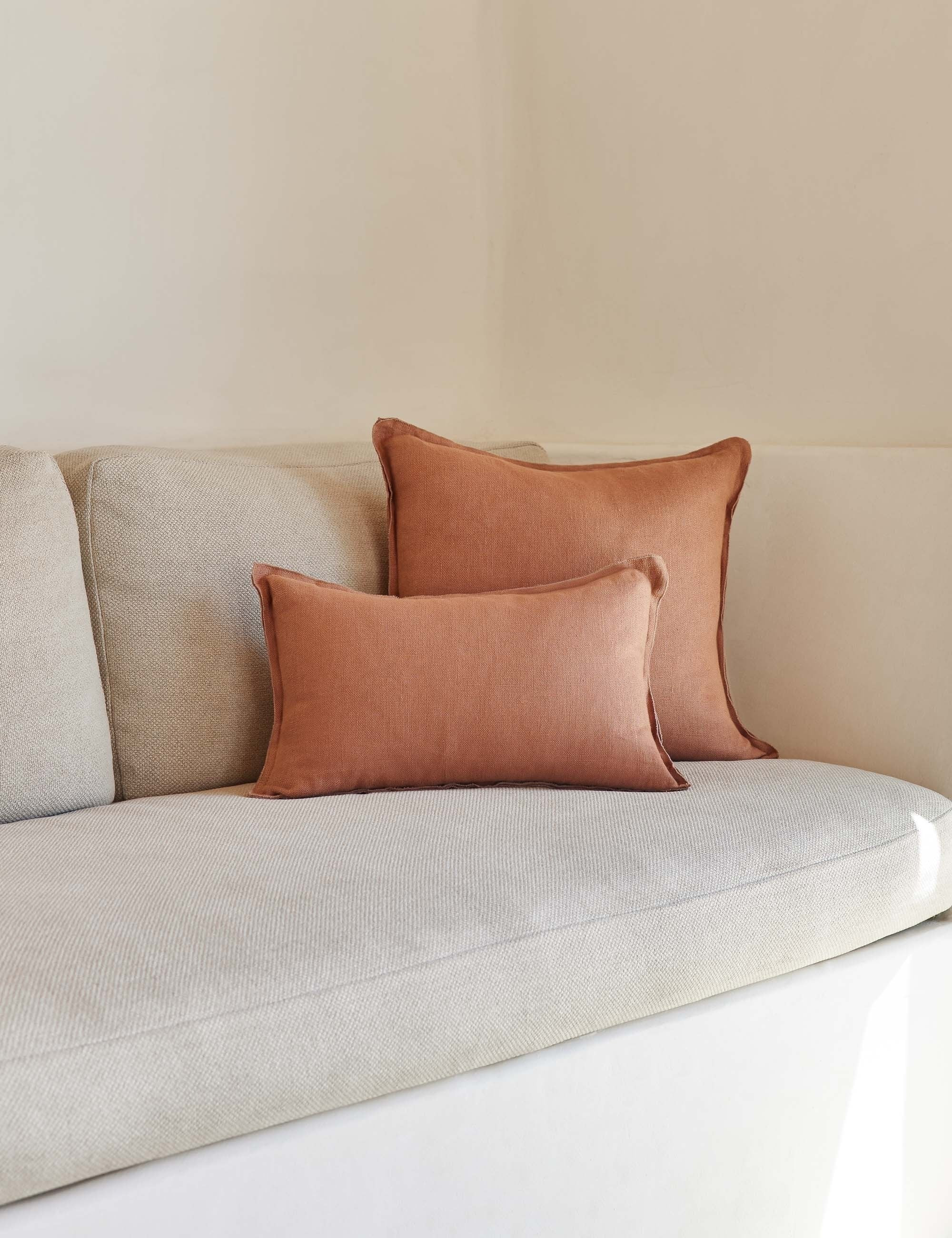 Arlo Linen Pillow | Lulu and Georgia 