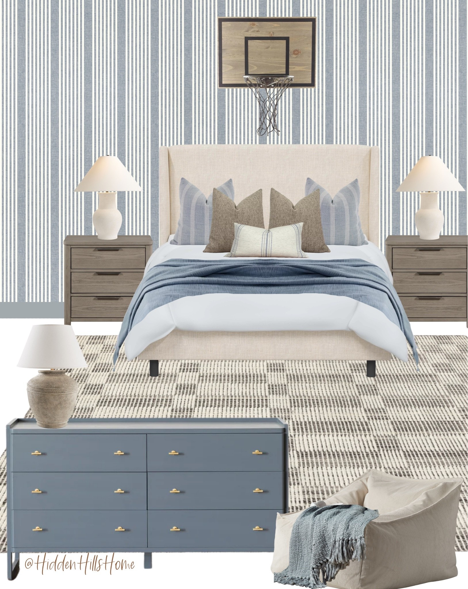 Boys bedroom decor mood board, teen boys room design, home decor ideas, blue boys room, basketball bedroom, home decor, boys room inspiration, dresser

#LTKHome #LTKKids #LTKMens