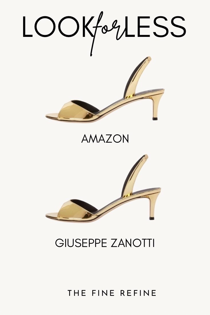 Mirror gold slingback pumps • luxury-inspired footwear • elegant evening heels on Amazon • designer look for less #LookForLess

#LTKSeasonal #LTKWedding