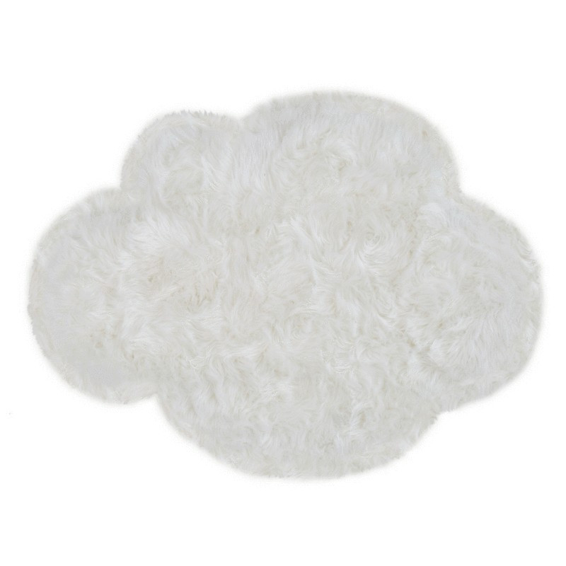 Faux Sheepskin Cloud Area Rug | Project Nursery