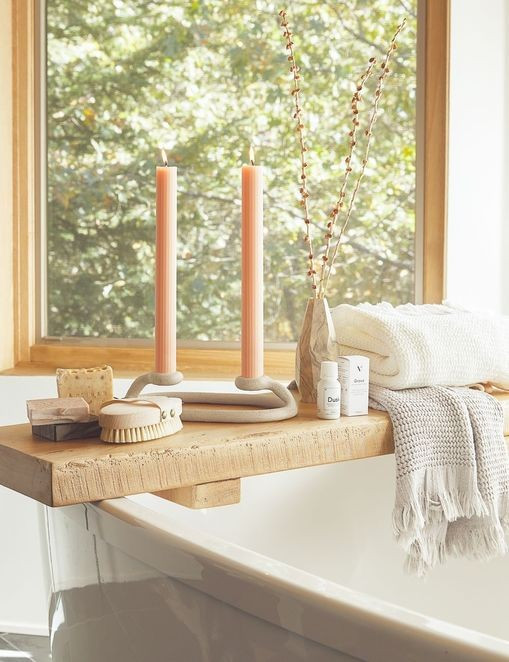 SIN Duo Candlestick, Speckled | Lulu and Georgia 