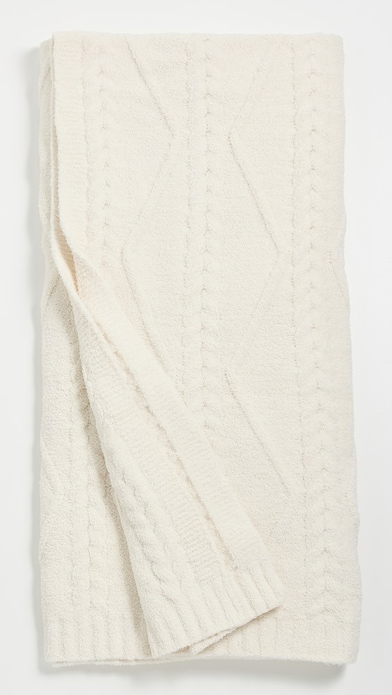 CC Fisherman Cable Throw Blanket | Shopbop