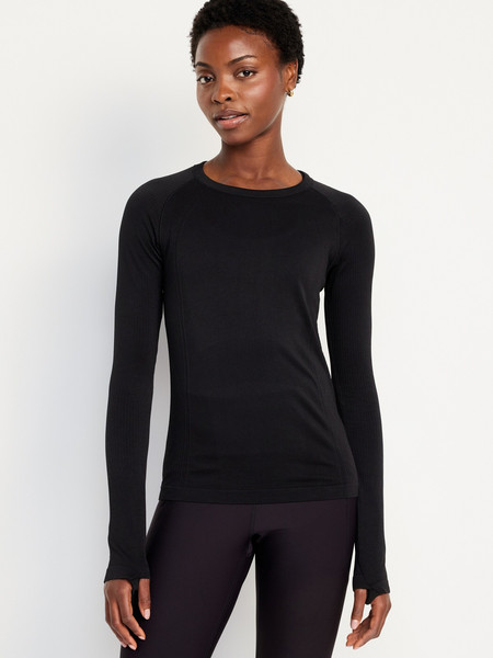 Fitted Seamless Top | Old Navy (US)