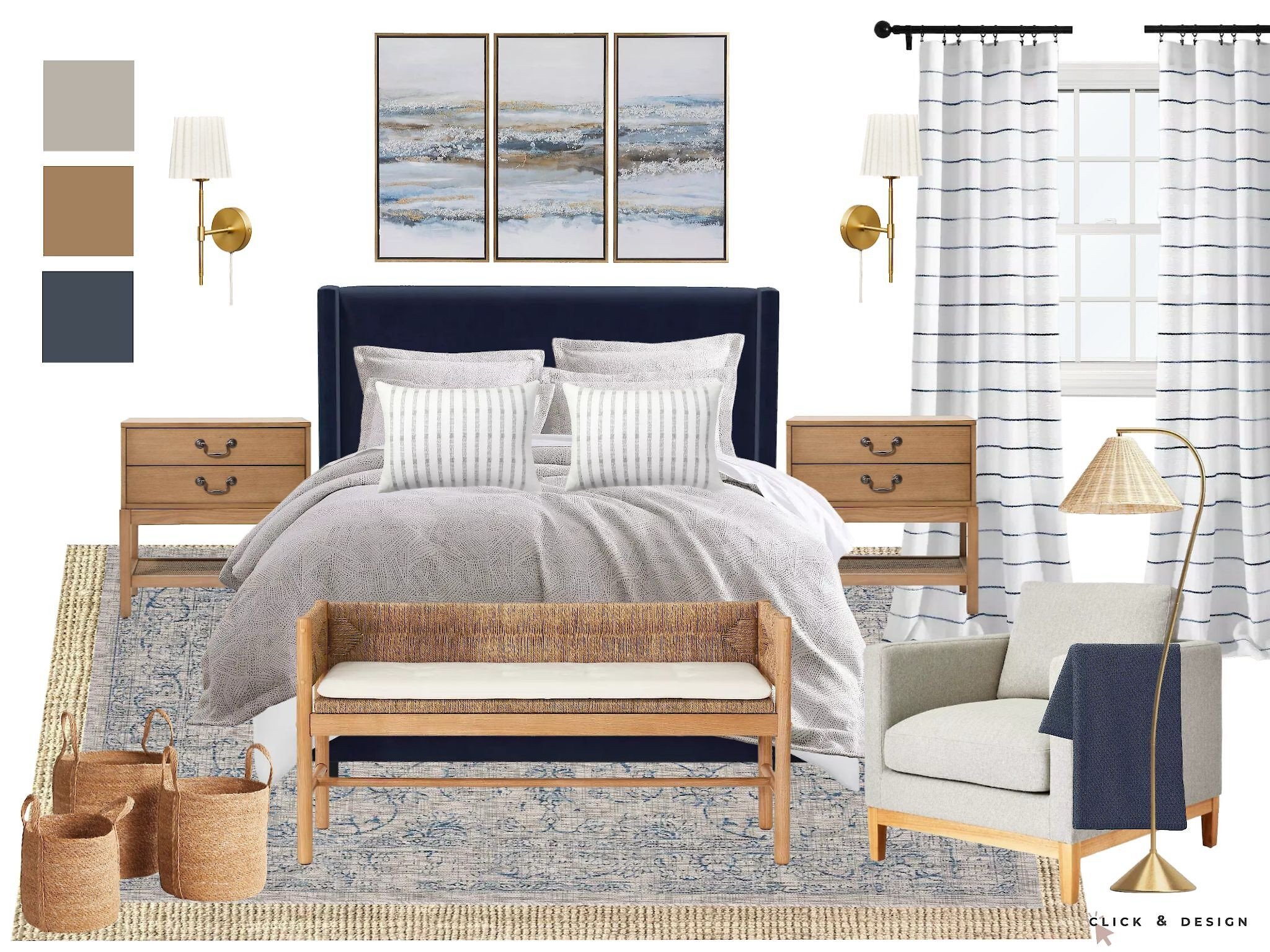 Calm bedroom retreat using all Target products and furnishings!

#LTKHome