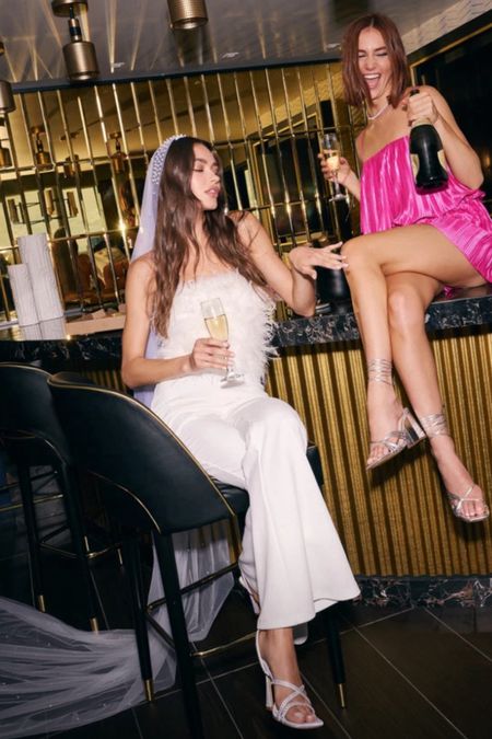 If you are a bride-to-be that's oh-so-chic, check out this beautiful white jumpsuit for your bridal shower, engagement shoot, bachelorette party jumpsuit or photo shoot. White jumpsuits are a Bride to Be;s favorite fashion piece for all her prewedding events from engagement party/ shoots, bridal shower, and other events. #jumpsuit #bridaljumsuit #whiteoutfit #bridaloutfit #instabride #weddingoutfit #bridetobe #bridalfashion #instawedding #relvolve #jumpsuit #LTKFind

#LTKwedding #LTKstyletip #LTKparties