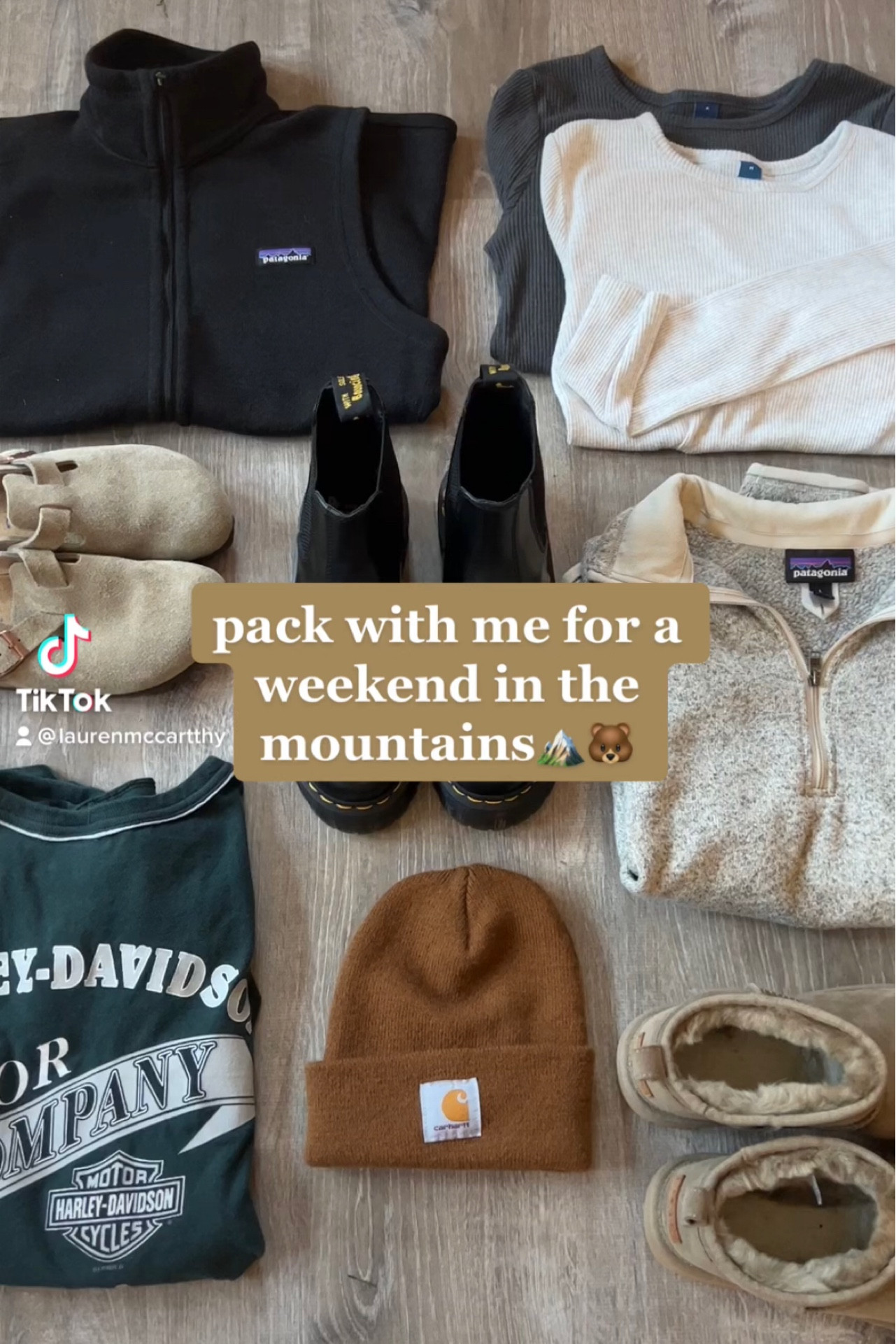 Pack with me for a weekend in the mountains 🪵⛰️🤎 


#LTKsalealert #LTKstyletip #LTKtravel