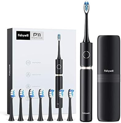Fairywill PRO P11 Sonic Whitening Electric Toothbrush - ADA Accepted Rechargeable Toohthbrush for... | Amazon (US)
