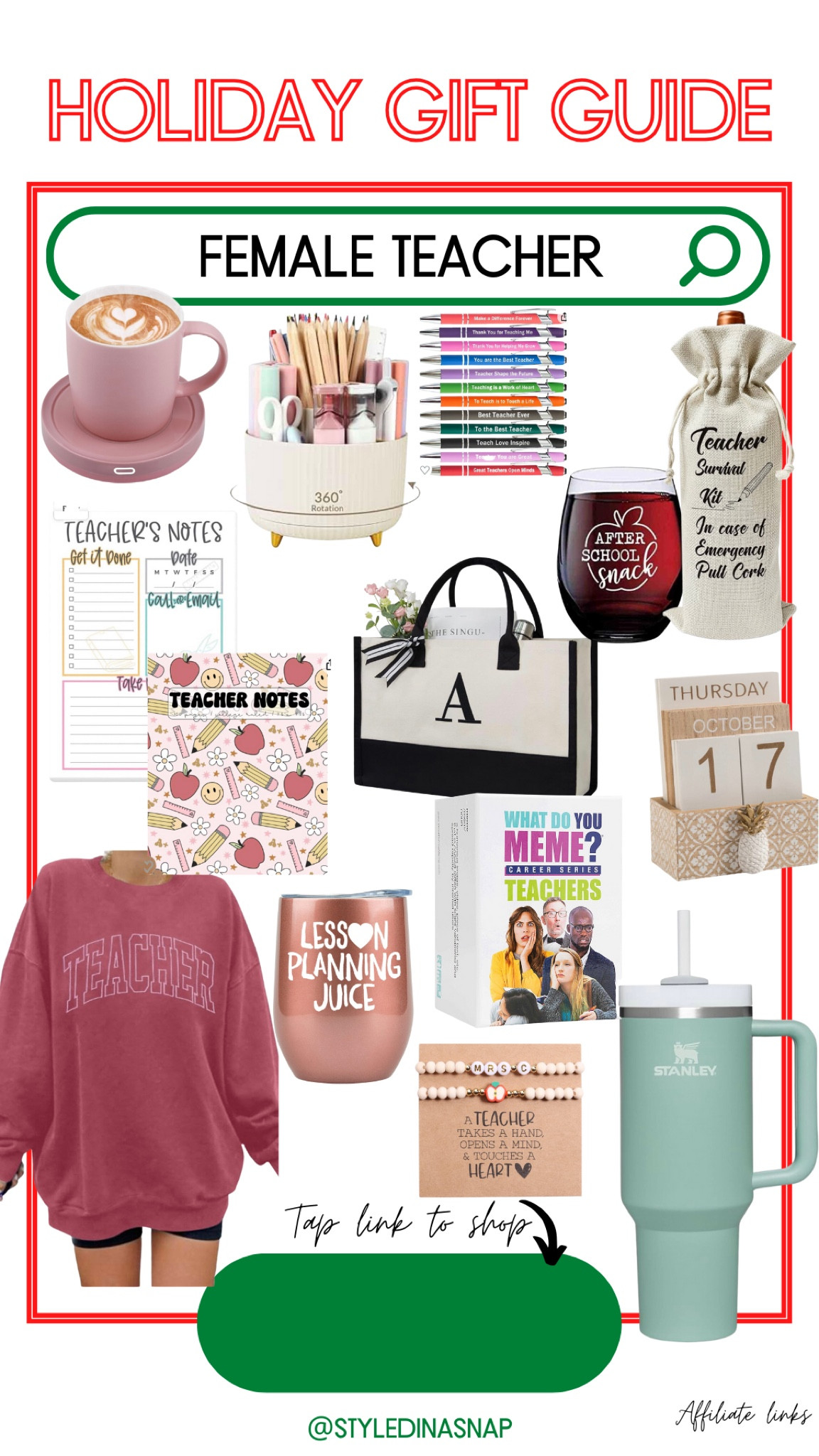 Holiday gift guide for female teachers on Amazon! 

#LTKGiftGuide #LTKHoliday #LTKStyleTip