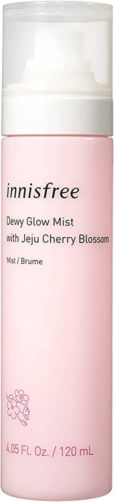 innisfree Dewy Glow Mist with Jeju Cherry Blossom, Cherry Blossom, 4.0599999999999996 fl. oz. | Amazon (CA)
