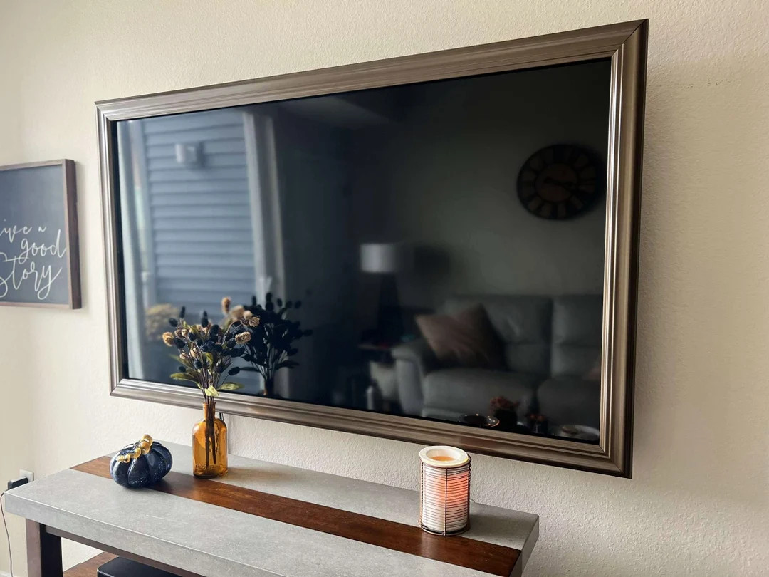 Crown TV Frames, modern Brown, Wall Art, Aesthetic Home Décor, Room Décor Aesthetic, Modern Wal... | Etsy (US)