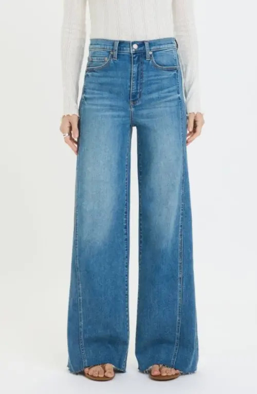 DAZE Far Out High Waist Jeans in Make Believe at Nordstrom, Size 28 | Nordstrom
