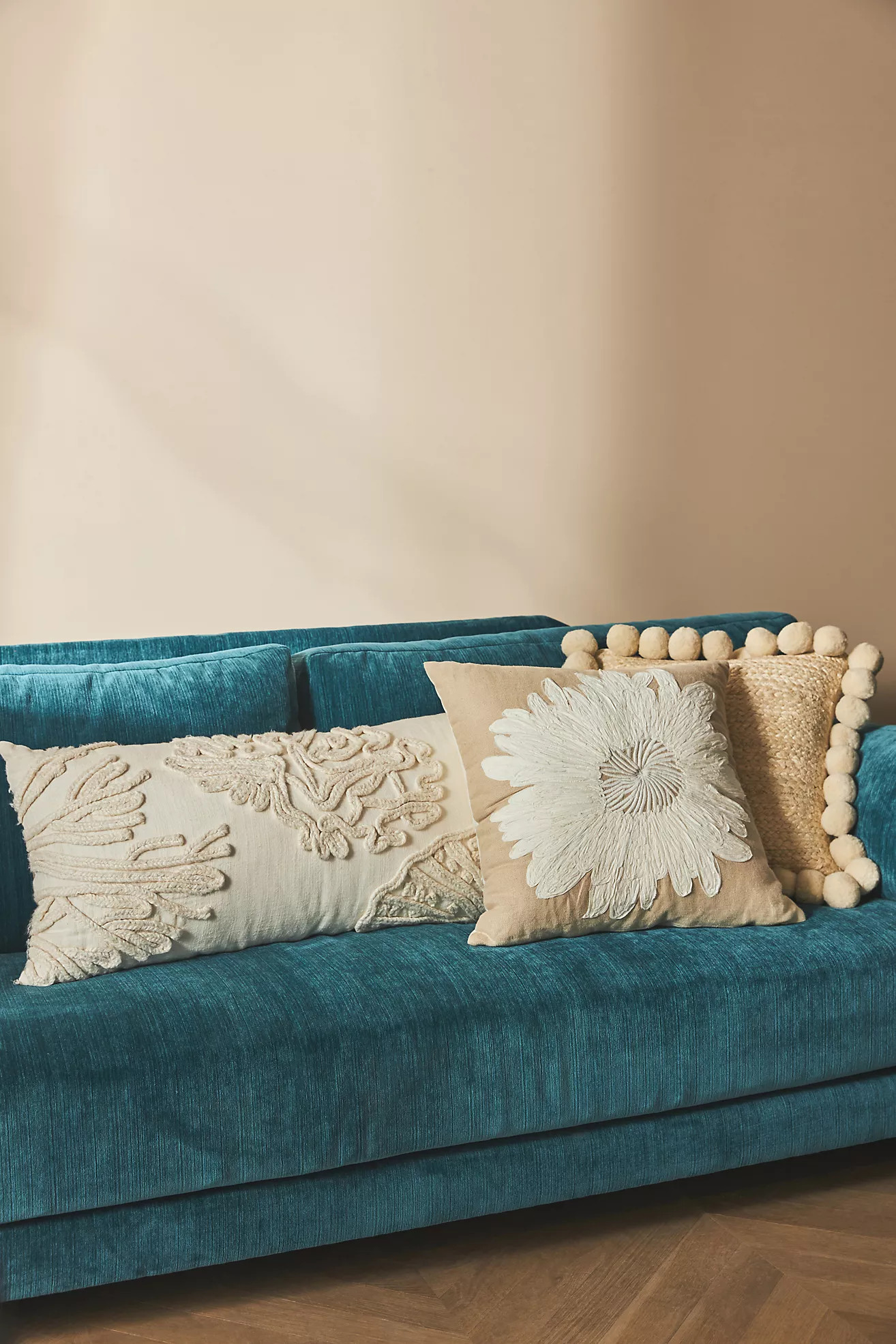 Pommed Jute Pillow | Anthropologie (US)
