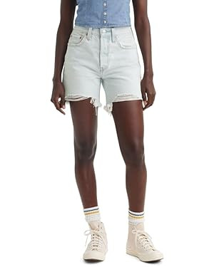 Levi's Women's 501 Mid Thigh Shorts | Amazon (US)