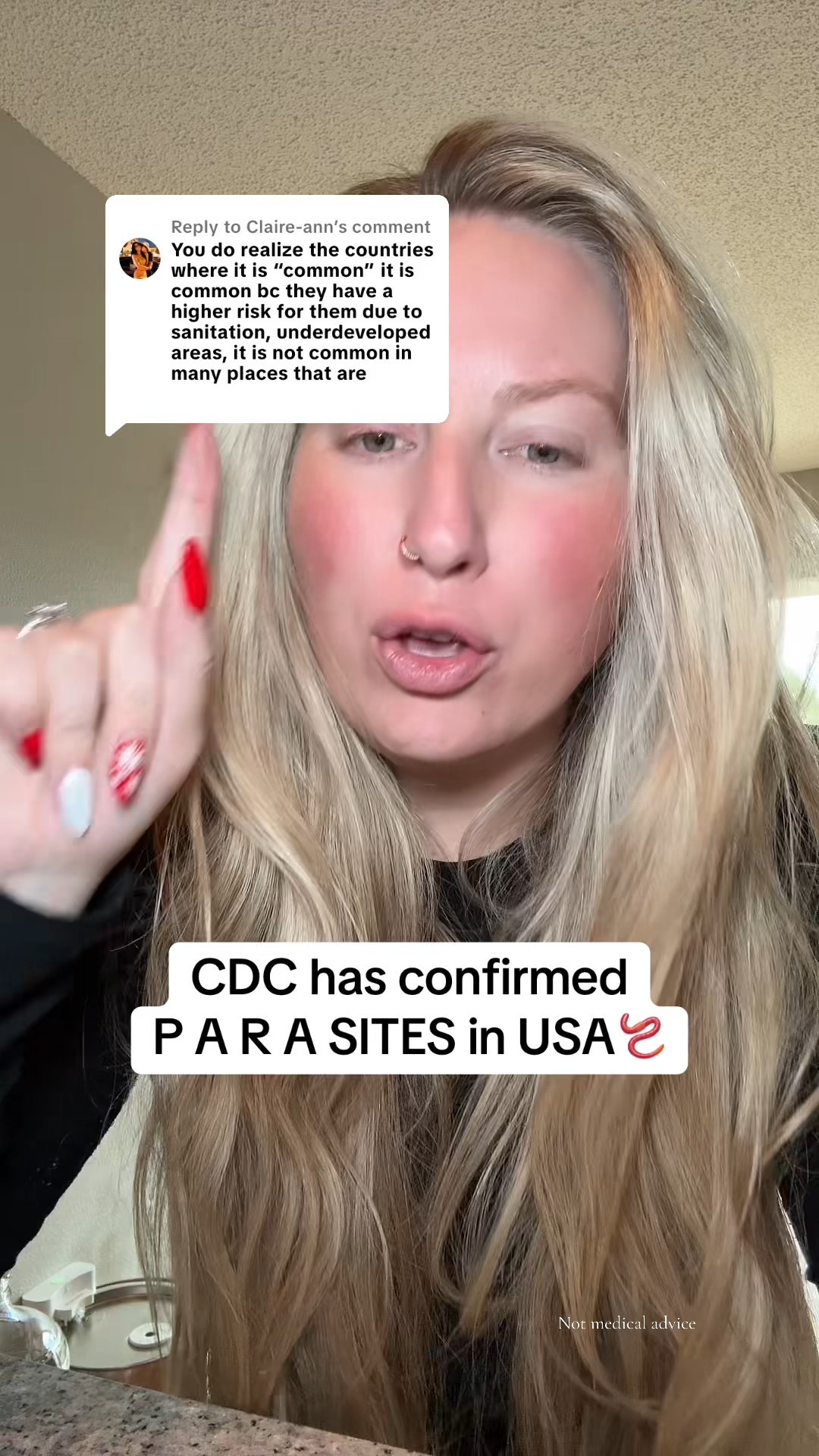 The CDC has confirmed parasites in the US. Parasite detoxes exist for a reason #parasites #detox #cleanse

#LTKmomlife #LTKKids