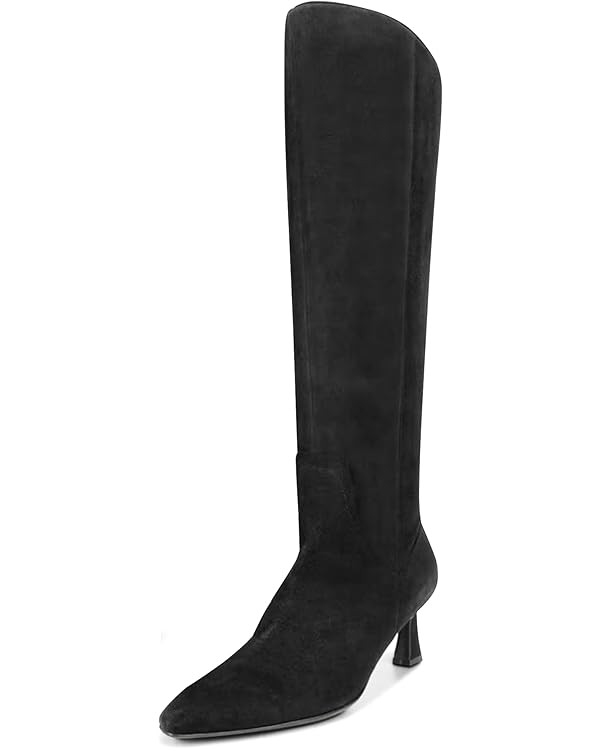 MUCCCUTE Knee High Boots for Women Chunky Heel Square Toe with Side Zipper Pull On Tall Fall Bota... | Amazon (US)