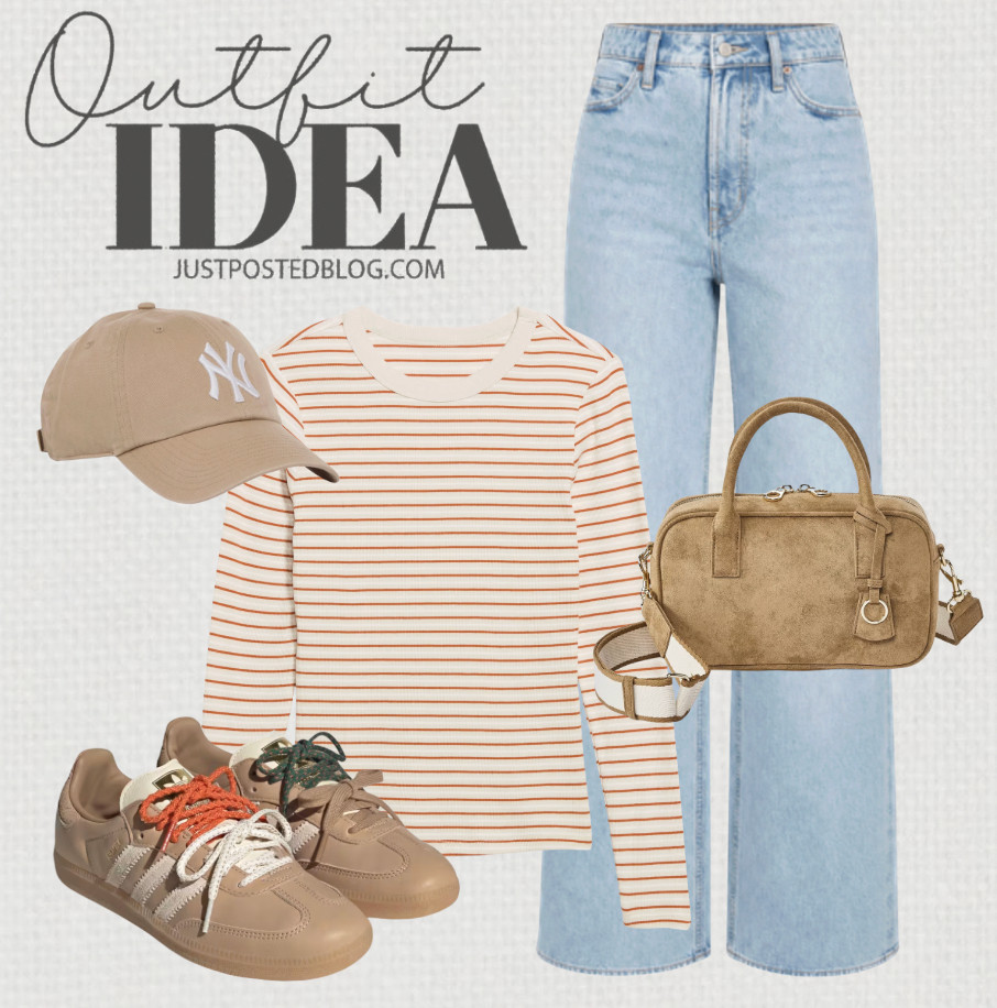 Loving all the stripes this fall!  

 #LTKootd #LTKOver40