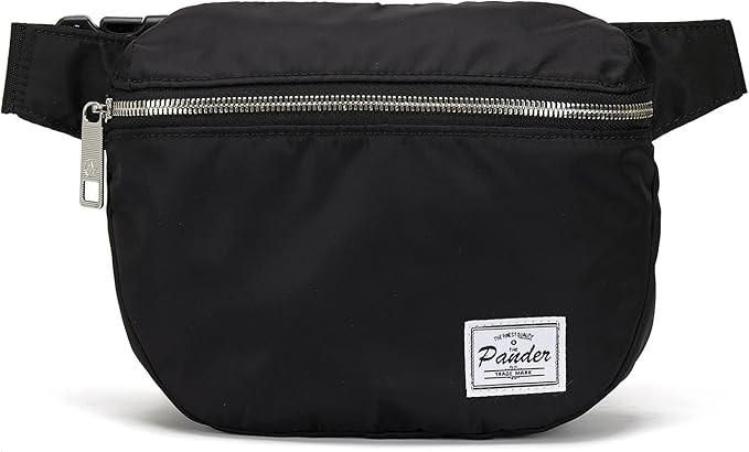 Pander Adjustable Waist Fanny Pack for Men and Women - Fashion Travel Waist Pack Belt Bag for Out... | Amazon (US)