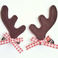 Reindeer Antlers Hair Clips Ears For Christmas Costumes Or Dress Up | Etsy (US)