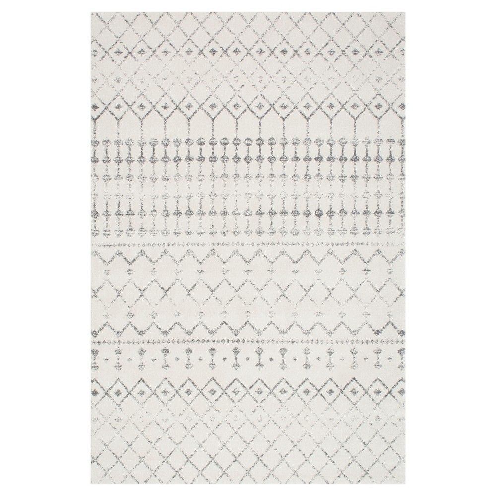 Sterling Gray Abstract Loomed Area Rug - (9'x12') - nuLOOM, Adult Unisex, Size: 9' x 12' | Target