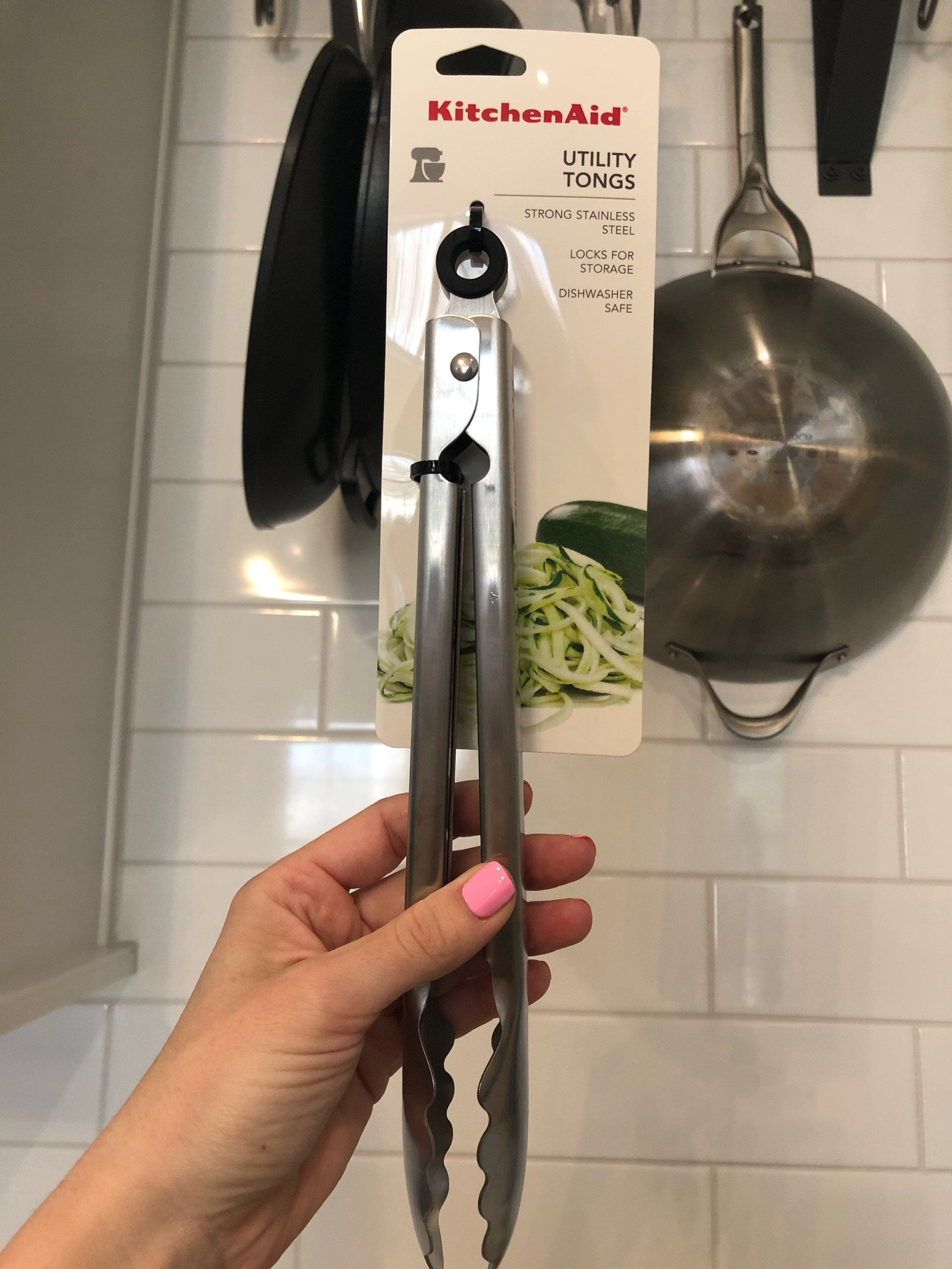 Stainless steel kitchen tongs to replace the plastic ones 🙌😍