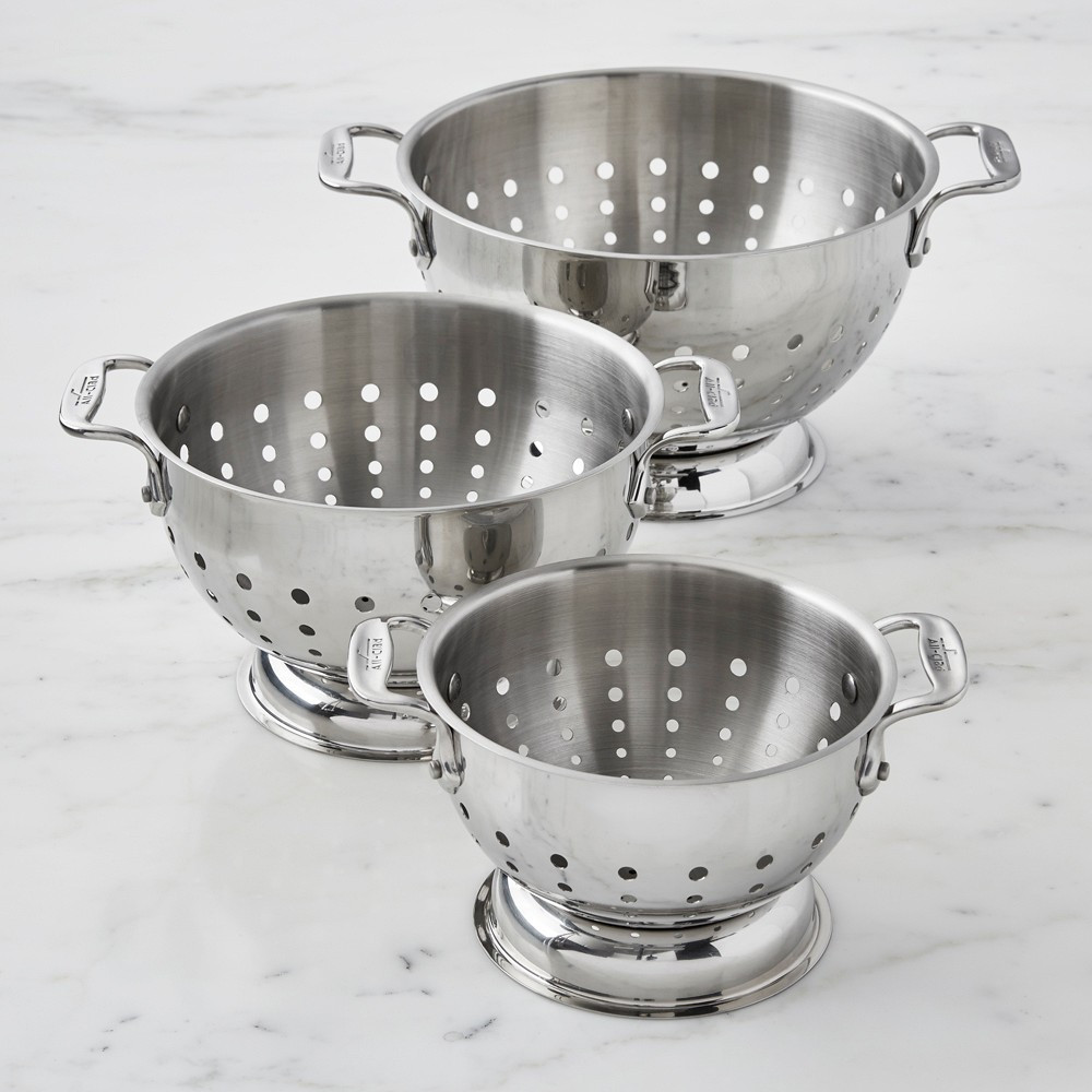 All-Clad Stainless-Steel Colanders | Williams-Sonoma