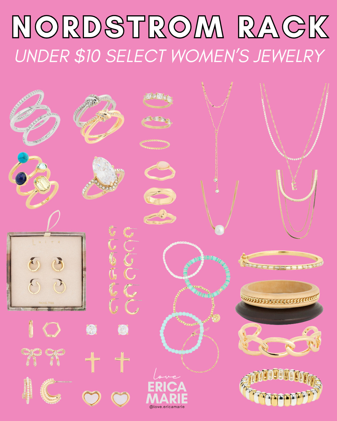 Don't miss out on these pretty women's jewelry pieces before they go back to their original price! Tons of options to perfectly match your favorite fall outfit.

#WomensJewelry #FallOutfits #FallAccessories #StatementJewelry #EverydayStyle #AffordableJewelry 

 #LTKSaleAlert