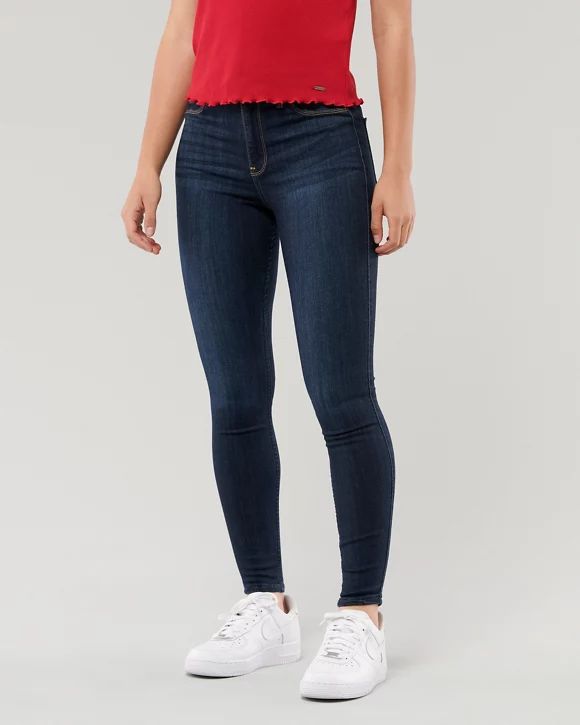 Advanced Stretch High-Rise Jean Leggings | Hollister US