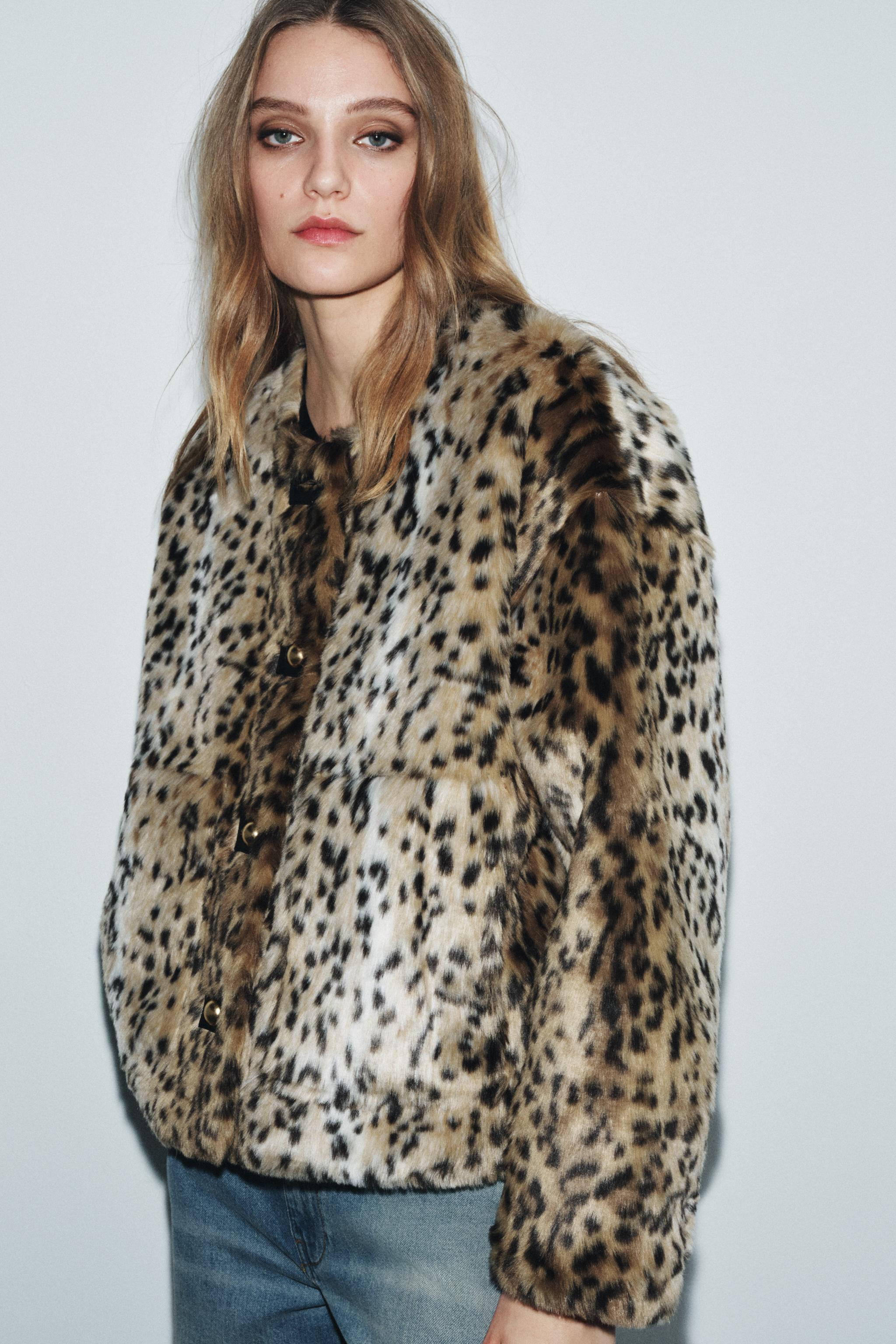 ZW COLLECTION ANIMAL PRINT JACKET | Zara UK