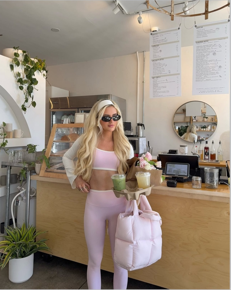 pink + cream, pilates + caffeine 🩰🍦🌸🍵

Pilates, altheisure, workout set, spring set, new trend inspo, outfit inspoiration

#LTKActive #LTKStyleTip #LTKItBag