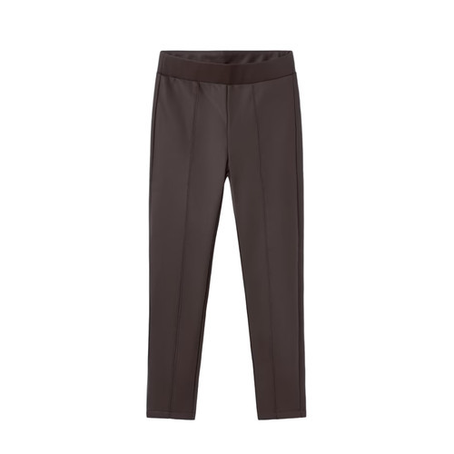Mayoral Faux Leather Leggings in Chocolate at Nordstrom, Size 16 | Nordstrom