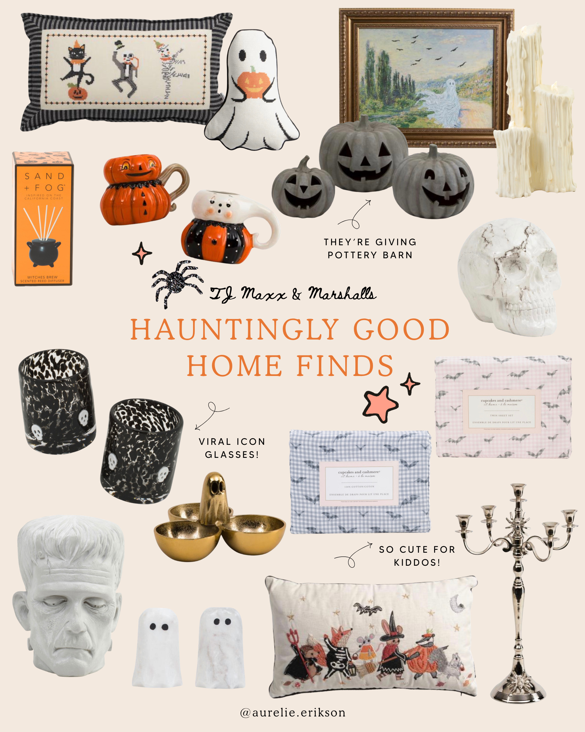 Spooky season is officially on at TJ Maxx & Marshalls! 🎃🖤 The cutest Halloween decor, cozy fall finds, and vintage-inspired pieces are already hitting the shelves. #TJMaxxFinds #MarshallsFinds #HalloweenDecor #FallHome #LTKHome 

 #LTKSeasonal #LTKHome