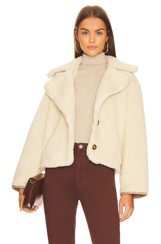 Free People Joplin Cozy Jacket in Ivory from Revolve.com | Revolve Clothing (Global)