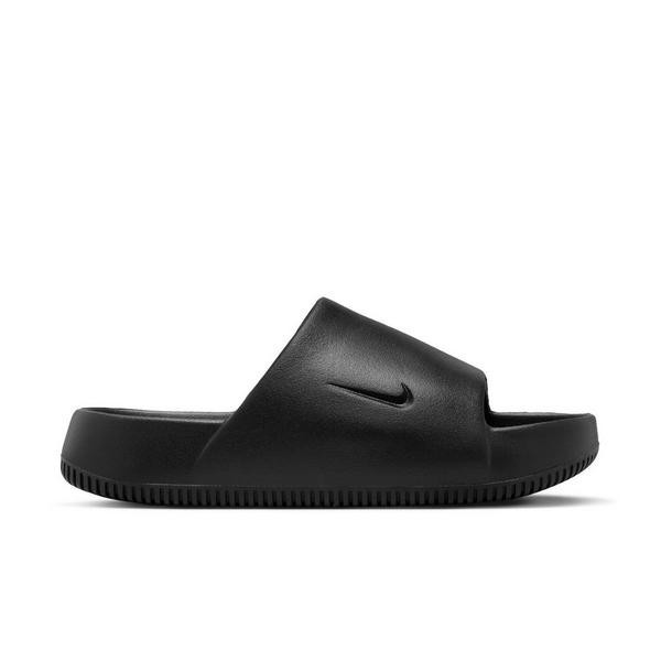 Women's Nike Calm Slide Sandals 10 Black/Black | Scheels Sports