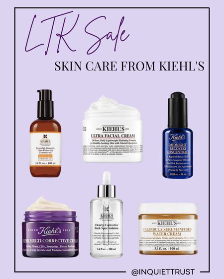 These skin care essentials from Kielhl’s are 25% off this LTK Sale! Their best-sellers like their facial oils, facial serums, and facial creams are just some of the on sale items! What's your favorite from Elemis??

LTK Sale, Kiehl’s finds, Kiehl’s Faves, skin care items, skin care must-haves, skin care essentials, beauty products, beauty product essentials, beauty product must-haves, face serums, anti-aging products, face creams, day and night creams

#LTKsalealert #LTKSale #LTKbeauty
