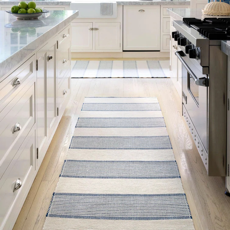 Mark D. Sikes La Mirada Striped Cotton Area Rug | Wayfair Professional