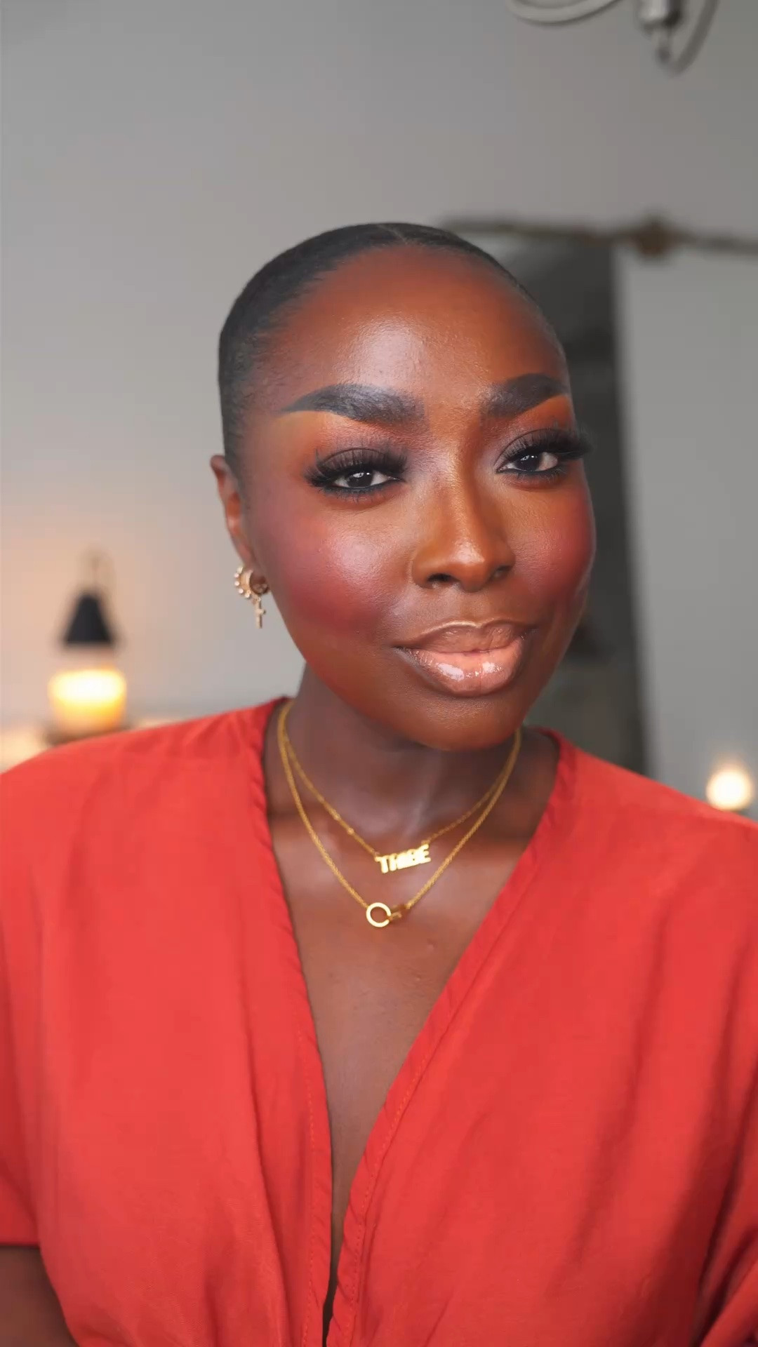 I still love when people ask me “who did your make up?“ Me, girl! #Makeup #MakeupTutorial #MakeupForDarkSkin #DarkSkinMakeup #SummerMakeup