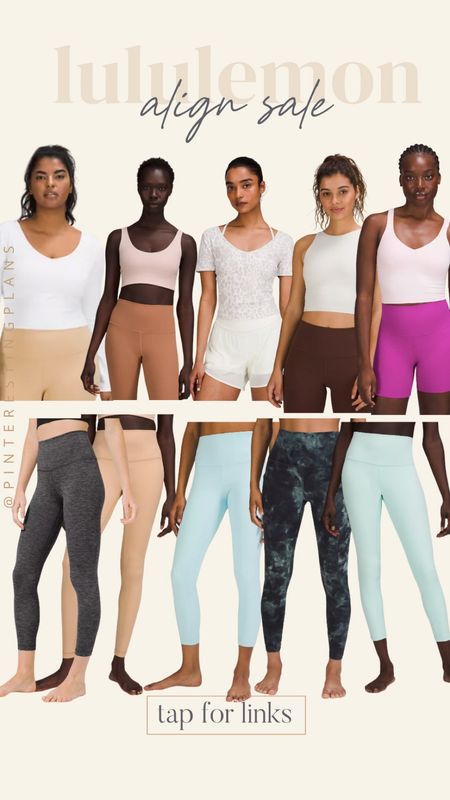 Lululemon align tops and leggings on sale 