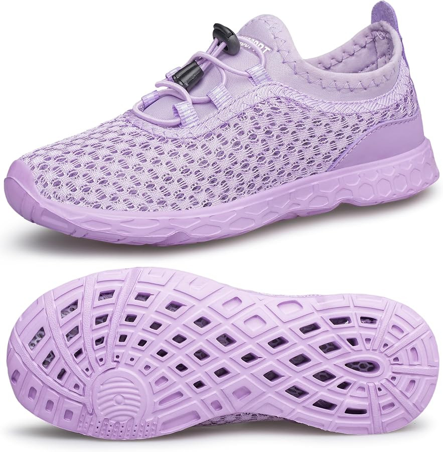 DOUSSPRT Water Shoes for Kids Boys Girls Quick Dry Beach Sports Swim Pool Aqua Shoes for Toddler/... | Amazon (US)