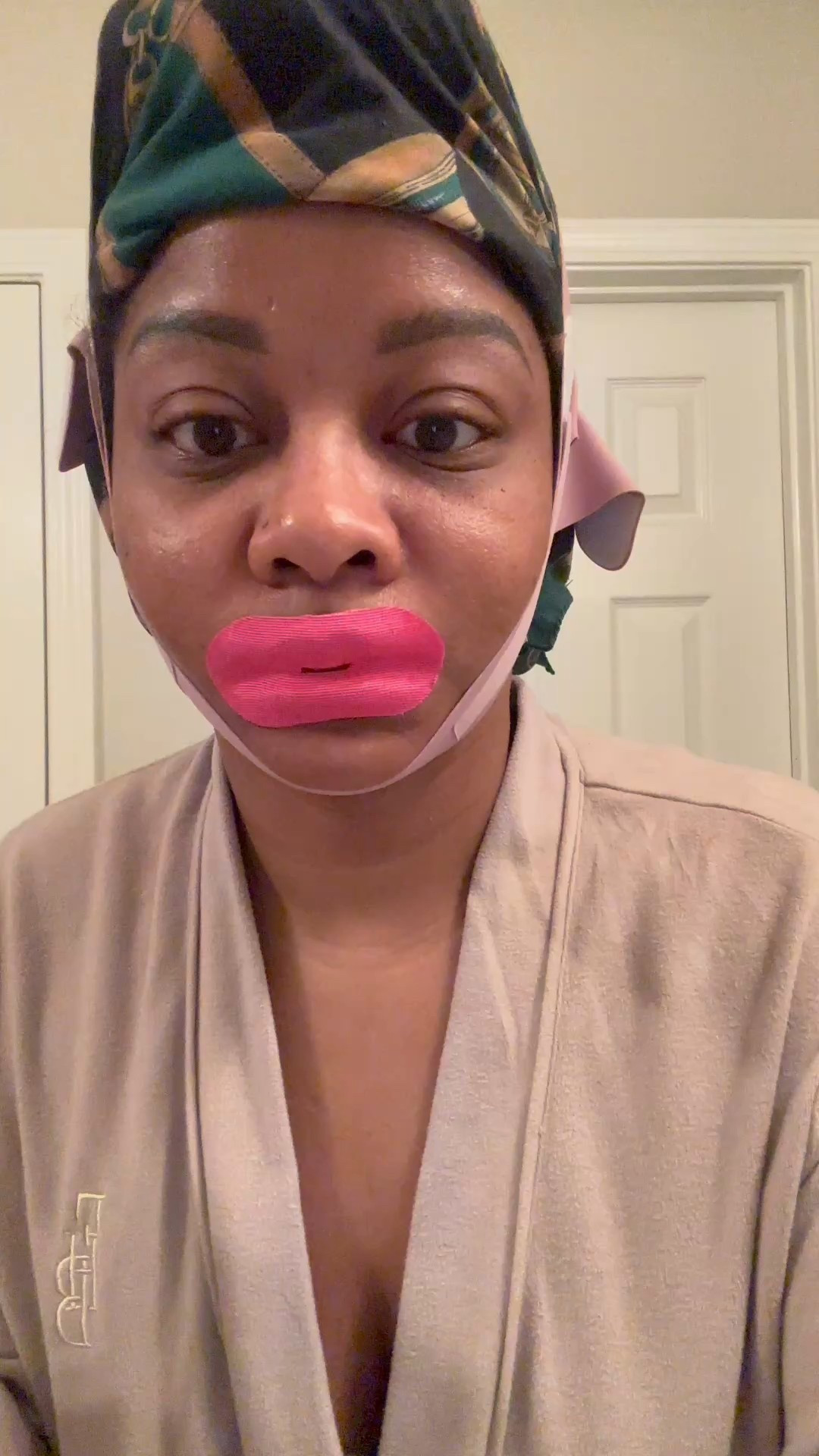 Tried the chin lift mask tape and a nasal strip for the first time last night—and baby, I slept too good. Woke up feeling refreshed and a little more snatched. Everything’s linked on my LTK if you’re curious! 

#LTKFindsUnder50 #LTKSaleAlert #LTKSeasonal