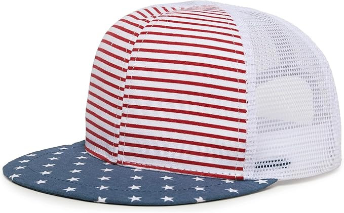 Funky Junque Kids Baseball Hat Girl Boy Toddler Infant Flat Brim Trucker Hat Youth Sun Beach Cap ... | Amazon (US)