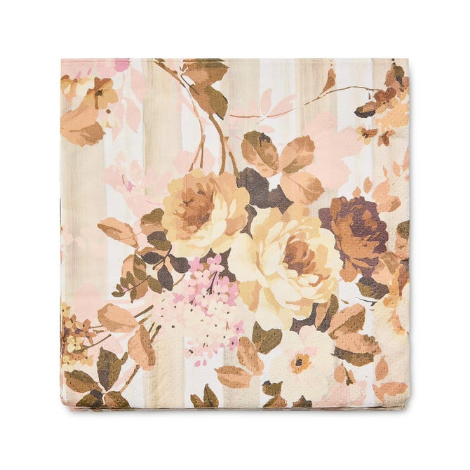 Wild Rose Dinner Paper Napkins | MacKenzie-Childs