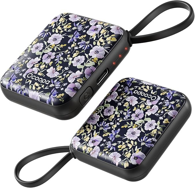 Ocoopa Hand Warmers Rechargeable UT5 Nano – Slim Electric Pocket Heater, Smart Temp Control, 14... | Amazon (US)