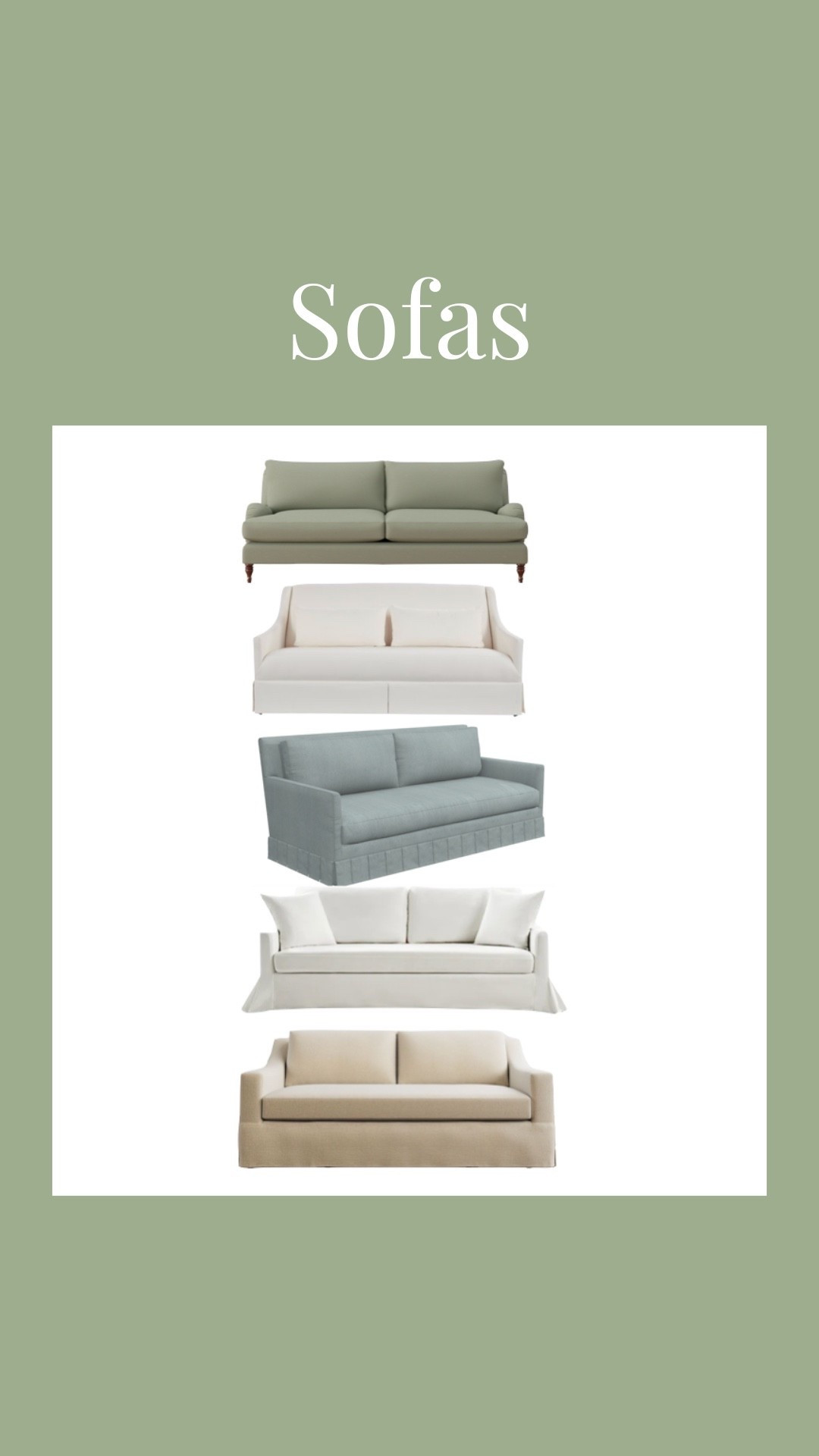 Sofas that caught my eye!
The bottom sofa is pictured in the fabric Oatmeal Performance Everydaylinen fabric. The middle sofa is pictured in the fabric Justify Horizon

Home decor, living room

#LTKStyleTip #LTKHome