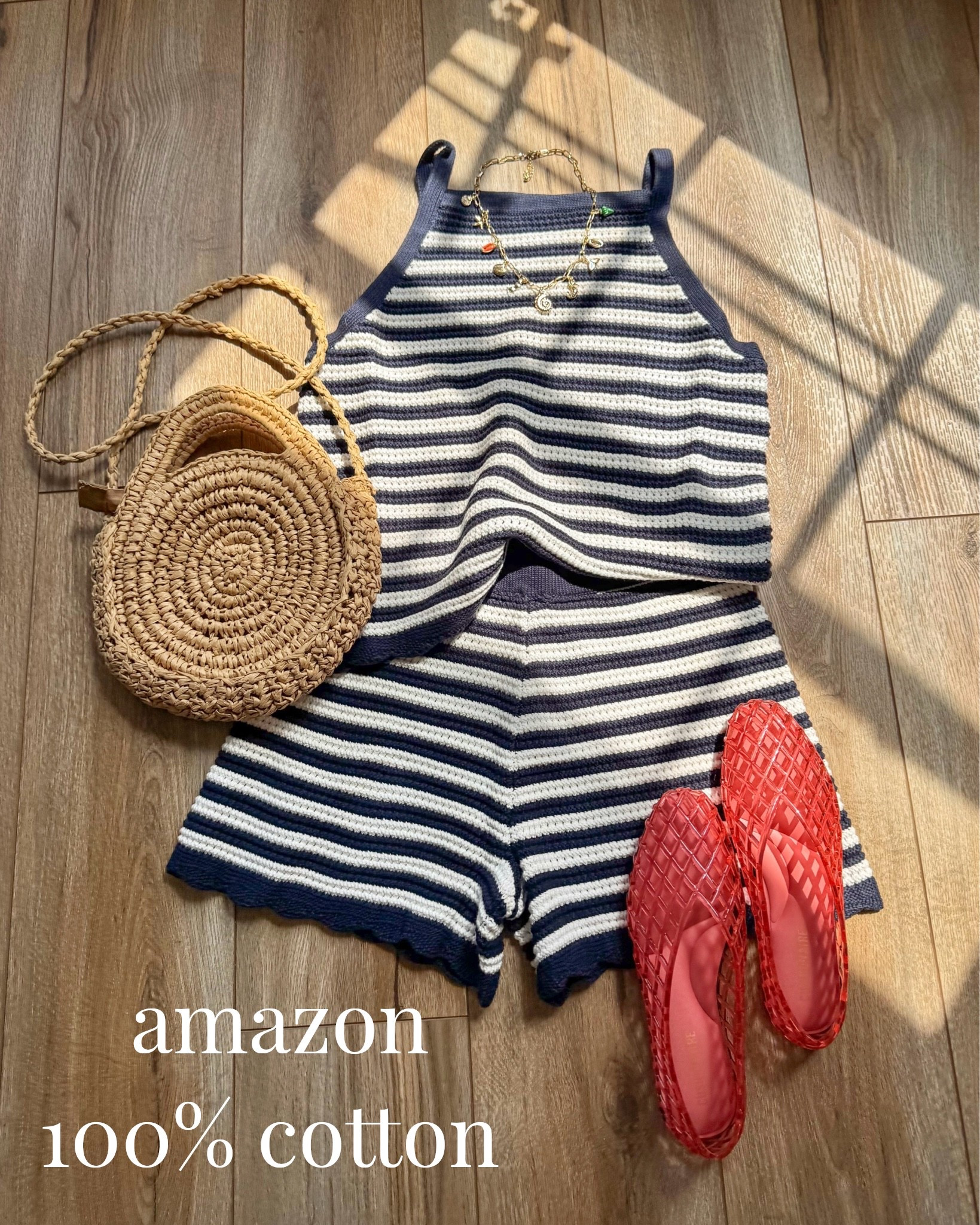 this amazon matching set is 100% cotton and so cute for summer! tts, amazing quality and comes in a few sizes

#LTKSeasonal #LTKSaleAlert #LTKootd