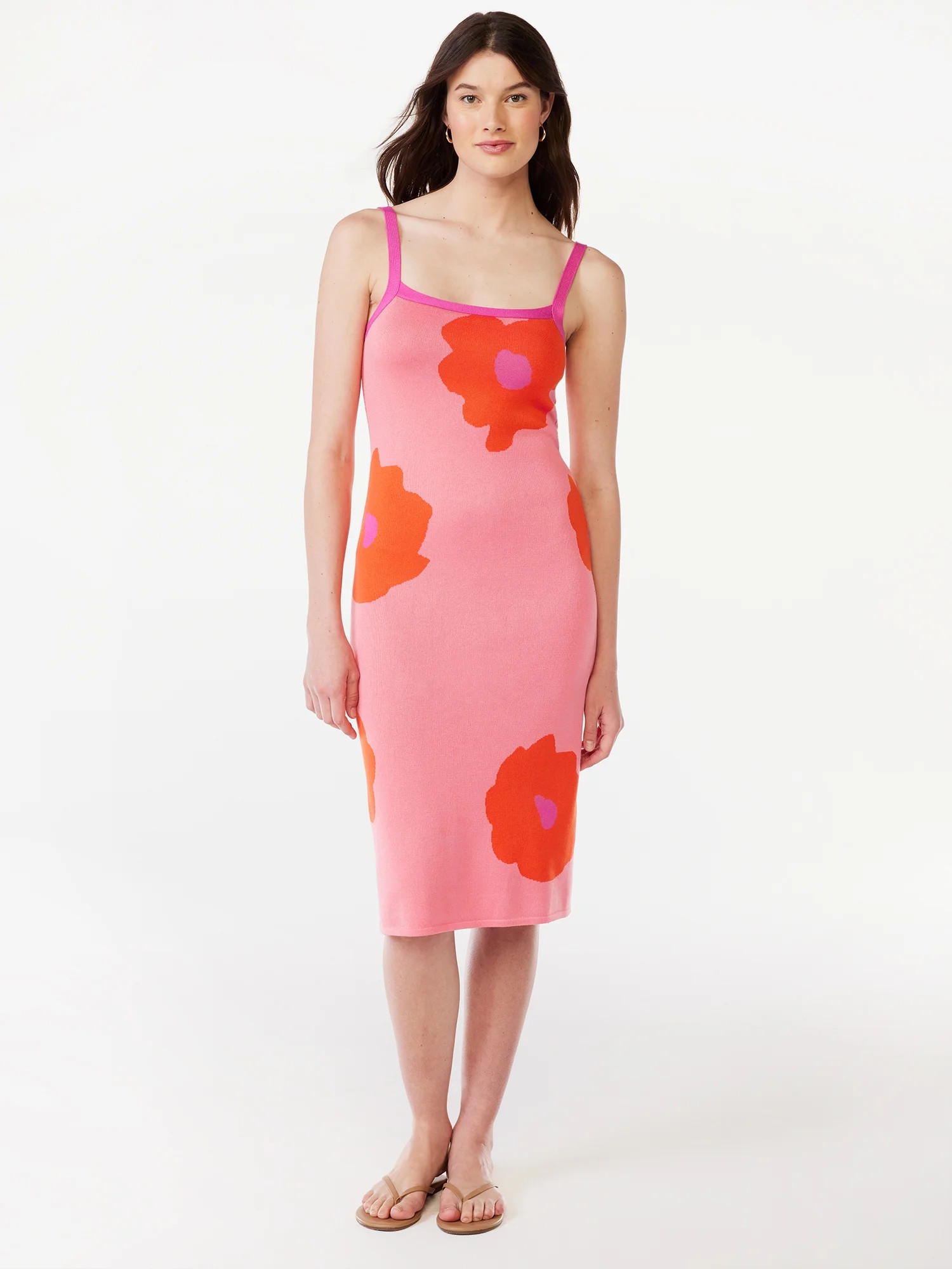 Free AssemblyFree Assembly Women's Sleeveless Midi Sweater Dress, Sizes XS-XLUSD$28.00Price when ... | Walmart (US)