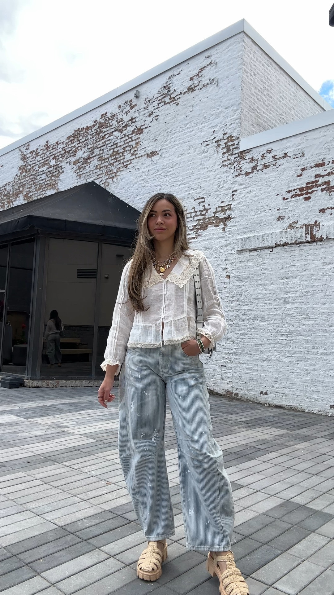 Today’s outfit for a very exciting interview! Top in XS from Zara, 7916/048. Mushroom necklace is from James Michelle, linked similar! 

#LTKstyletip