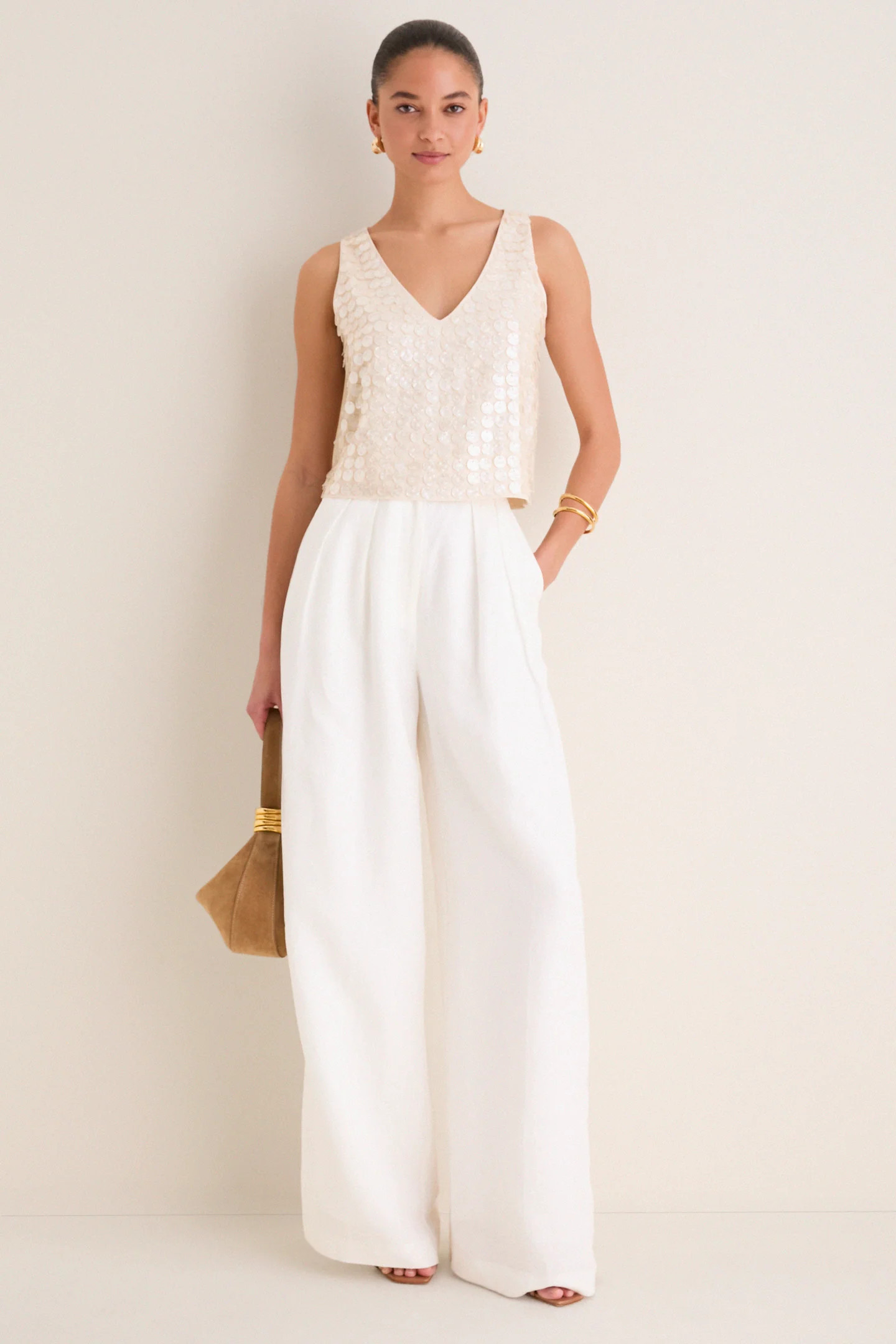 Pearl Shells Disco Tank | Tuckernuck (US)